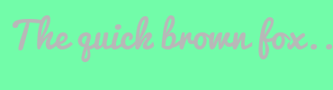 Image with Font Color B8B8B8 and Background Color 72FCA9